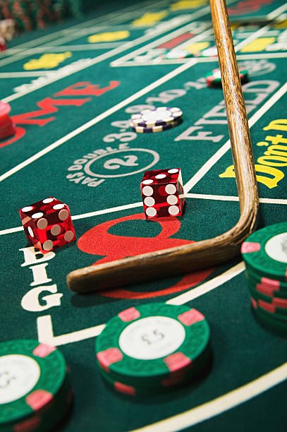 No Commission Baccarat payout table showing Player, Banker, and Tie payouts with Banker 6 notation
